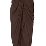 Gonna la jupe pareo in marrone Jacquemus - donna 