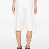 Pantaloncini con bottoni moisson in bianco Jacquemus - uomo 