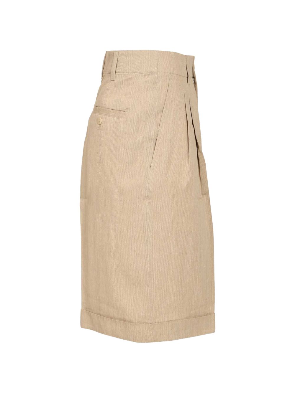 Pantaloncini al ginocchio in beige Jacquemus - uomo 