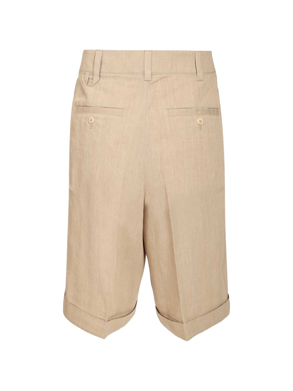 Pantaloncini al ginocchio in beige Jacquemus - uomo 