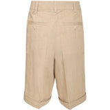 Pantaloncini al ginocchio in beige Jacquemus - uomo 
