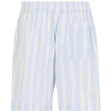 Shorts a righe le short calecon  in bianco e blu Jacquemus - uomo 