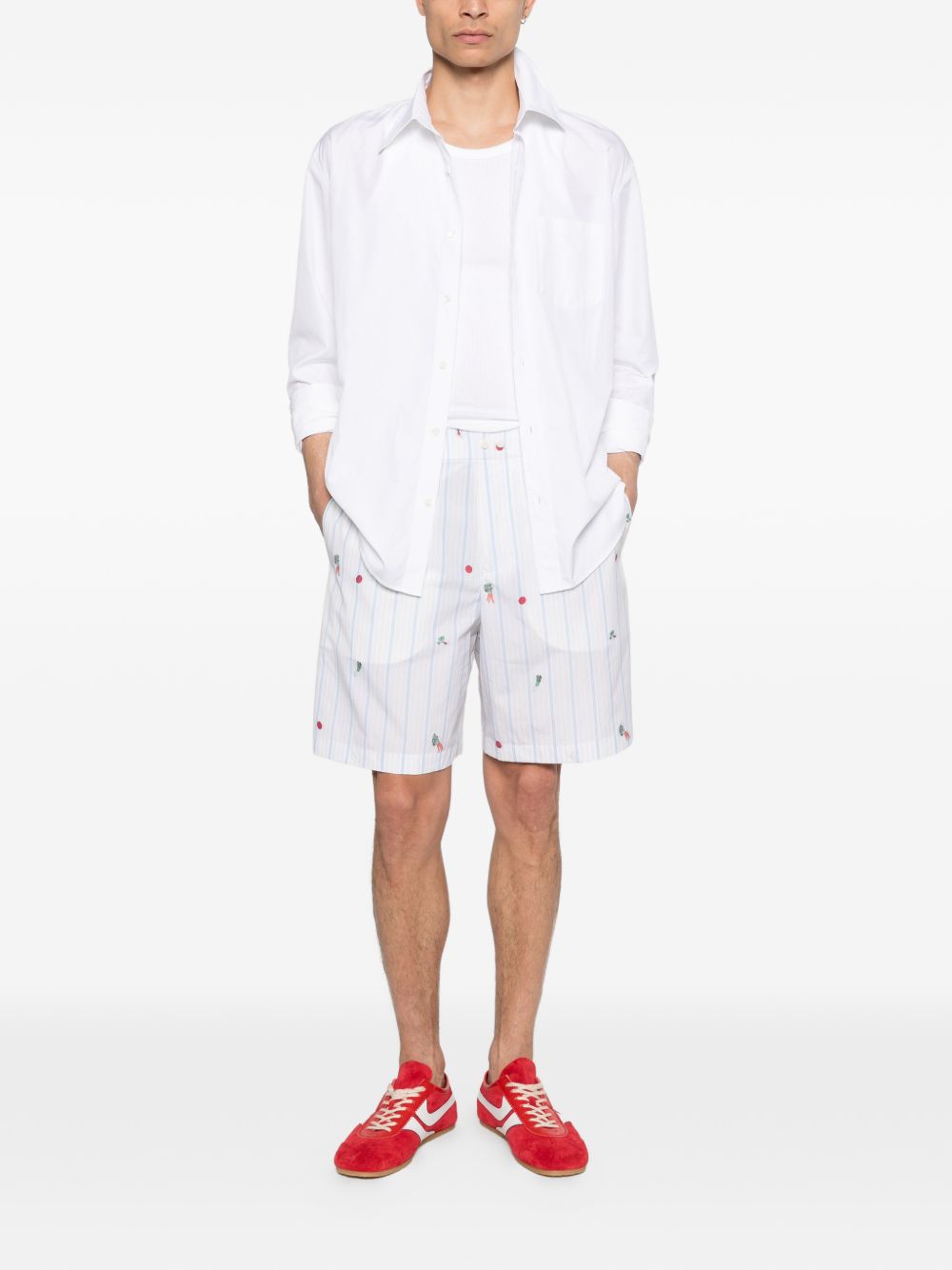 Pantaloncini The Caleçon Boxer in bianco Jacquemus - uomo 