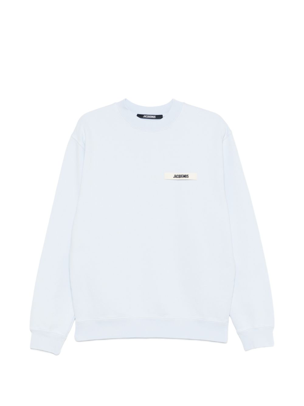 Felpa con logo in azzurro Jacquemus - uomo 