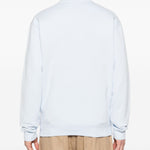 Felpa con logo in azzurro Jacquemus - uomo 