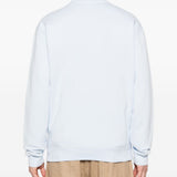 Felpa con logo in azzurro Jacquemus - uomo 