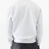 Felpa con etichetta logo in grigio Jacquemus - uomo 