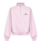 Felpa con zip in rosa Jacquemus - uomo 