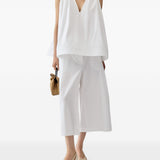Top le haut norma in bianco Jacquemus - donna 
