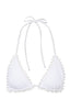 Jacquemus White Triangle Bikini Top - Women