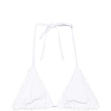 Top bikini a triangolo in bianco Jacquemus - donna 