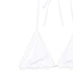 Top bikini a triangolo in bianco Jacquemus - donna 