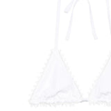 Top bikini a triangolo in bianco Jacquemus - donna 