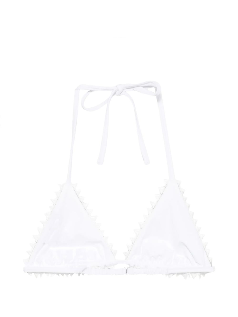 Top bikini a triangolo in bianco Jacquemus - donna 