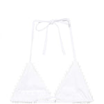 Top bikini a triangolo in bianco Jacquemus - donna 