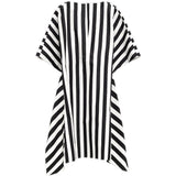 Abito a righe la tunique moisson in bianco e nero Jacquemus - donna 