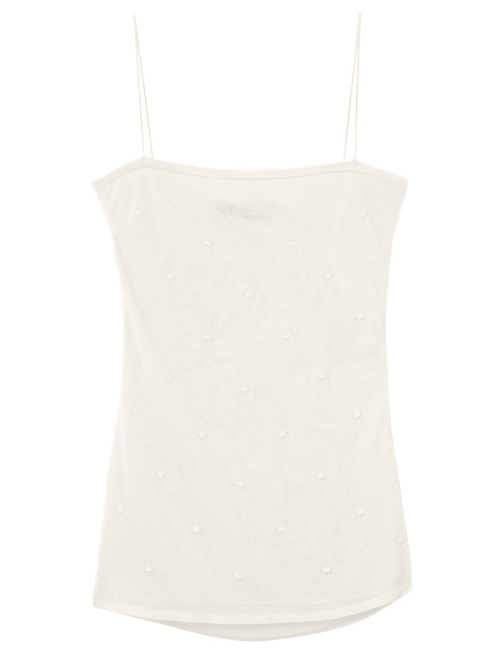 Canotta La Plumetis in bianco Jacquemus - donna 