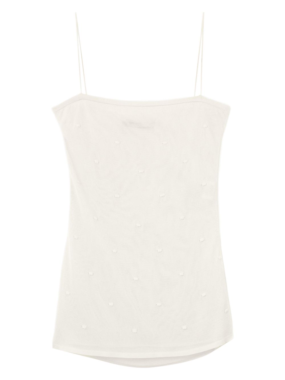Canotta La Plumetis in bianco Jacquemus - donna 
