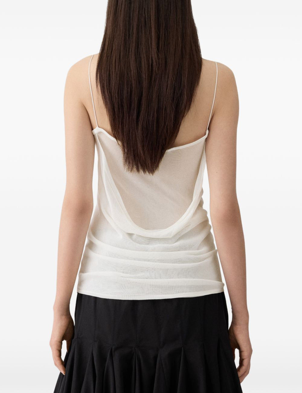 Canotta La Plumetis in bianco Jacquemus - donna 