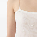 Canotta La Plumetis in bianco Jacquemus - donna 