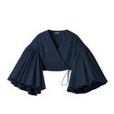 Blusa  cache coeur paysan in blu Jacquemus - donna 