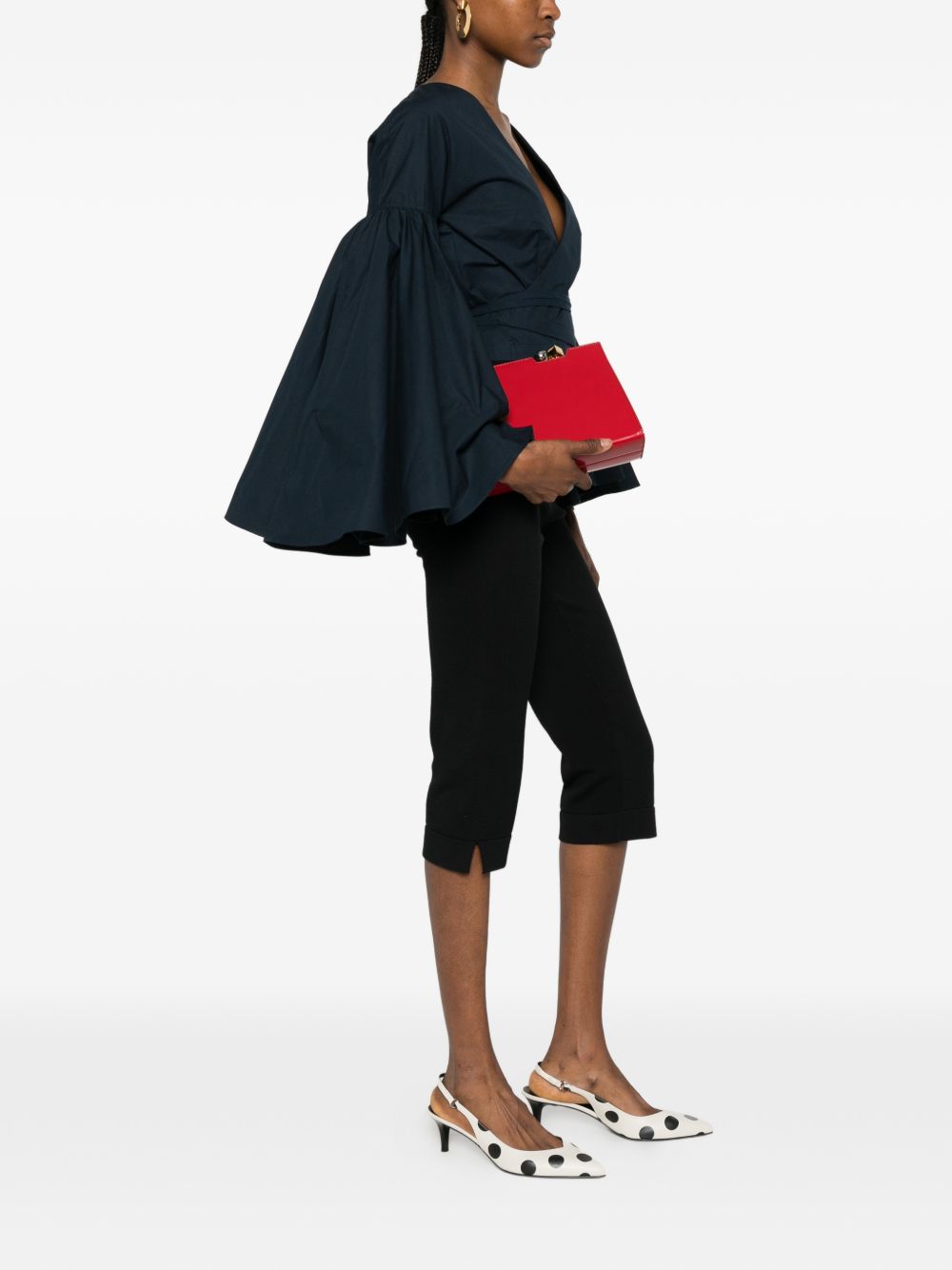 Blusa  cache coeur paysan in blu Jacquemus - donna 