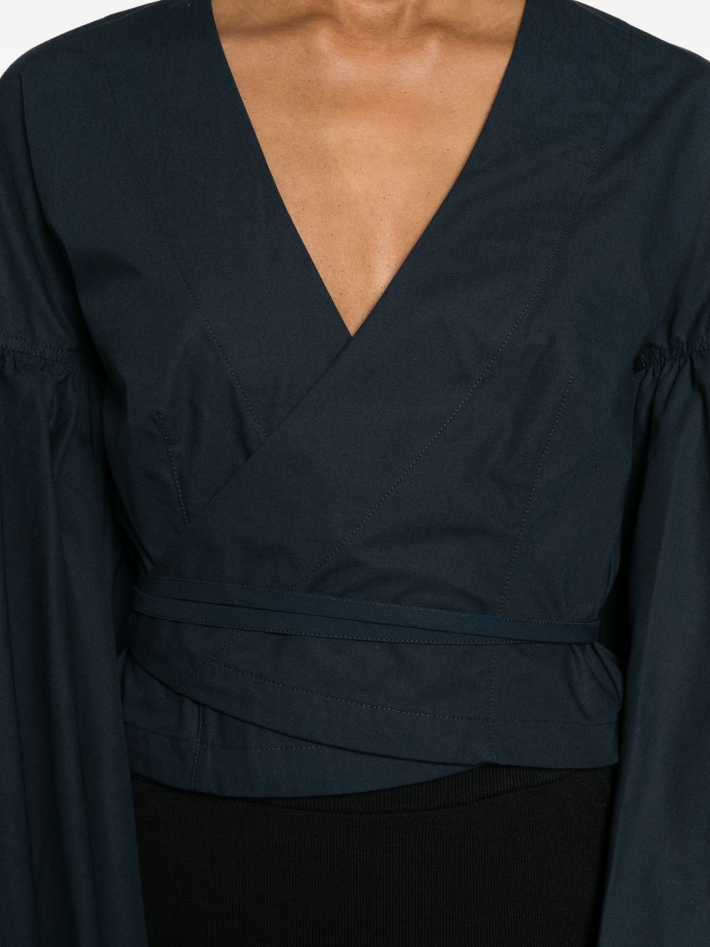 Blusa  cache coeur paysan in blu Jacquemus - donna 