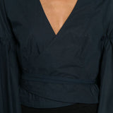 Blusa  cache coeur paysan in blu Jacquemus - donna 