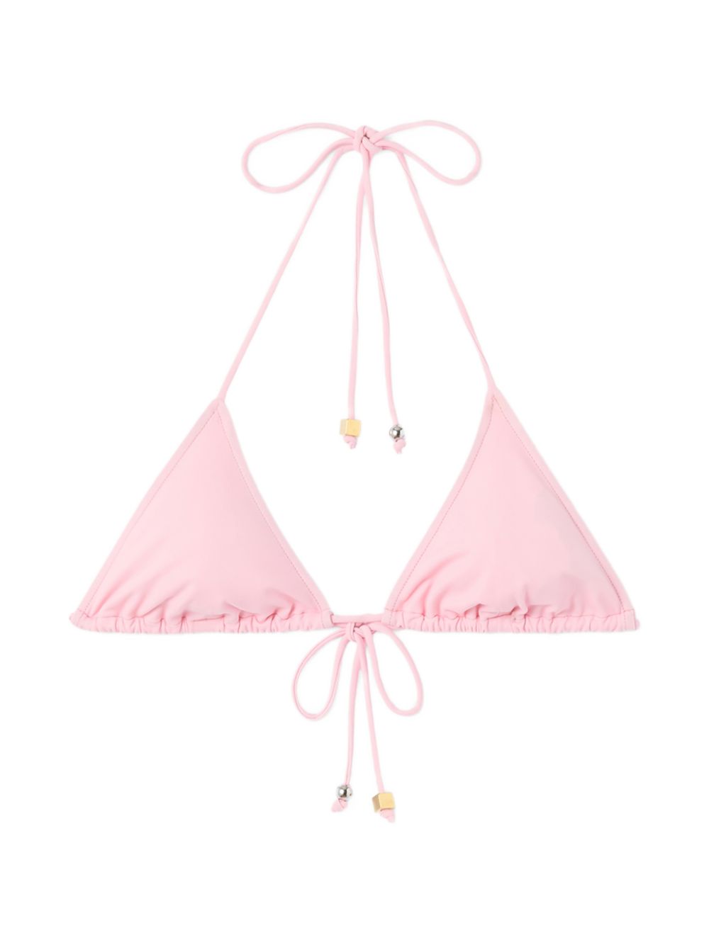 Top bikini a triangolo in rosa Jacquemus - donna 