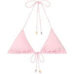 Top bikini a triangolo in rosa Jacquemus - donna 