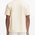T-shirt con logo in avorio Jacquemus - uomo 