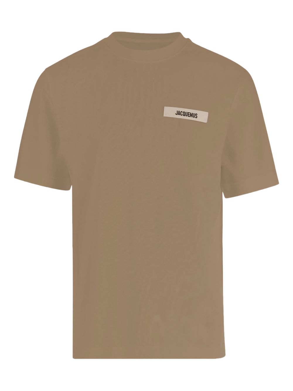 T-shirt con logo in beige Jacquemus - uomo 