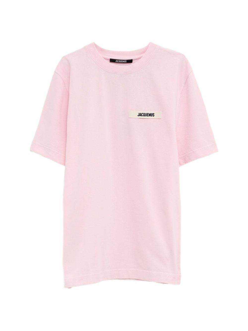 T-shirt a maniche corte le tshirt gros grain in rosa Jacquemus - unisex 