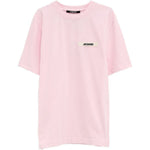 T-shirt a maniche corte le tshirt gros grain in rosa Jacquemus - unisex 
