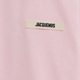 T-shirt a maniche corte le tshirt gros grain in rosa Jacquemus - unisex 