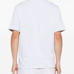 T-shirt con logo e toppa in gros grain in grigio Jacquemus - uomo 