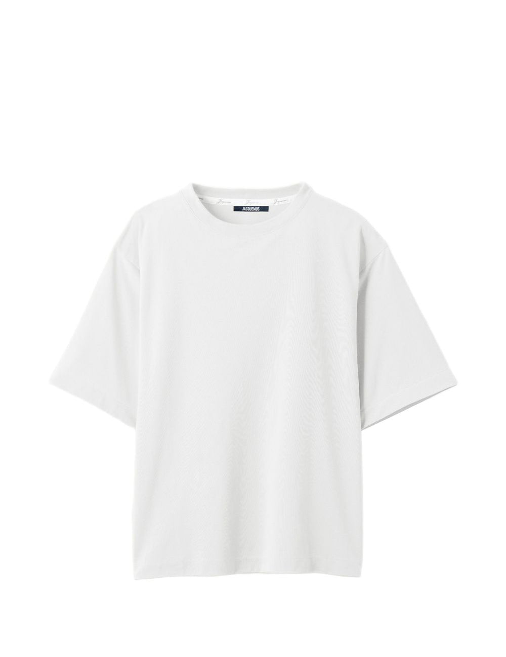 T-shirt Rond Carré in bianco Jacquemus - uomo 