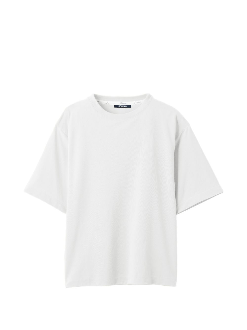 T-shirt Rond Carré in bianco Jacquemus - uomo 