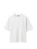 T-shirt Rond Carré in bianco Jacquemus - uomo