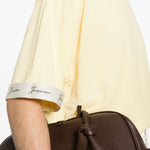 T-shirt girocollo carré in giallo Jacquemus - uomo 