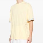 T-shirt girocollo carré in giallo Jacquemus - uomo 