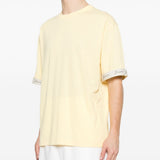 T-shirt girocollo carré in giallo Jacquemus - uomo 