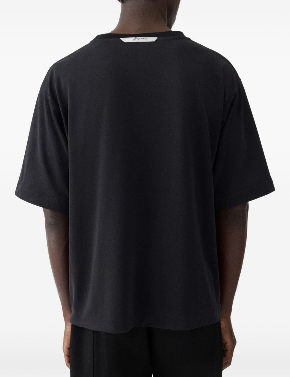 T-shirt Rond Carré in nero Jacquemus - uomo 