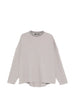 Jacquemus long-sleeved polo shirt in grey - men
