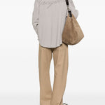 Polo a maniche lunghe  in grigio Jacquemus - uomo 