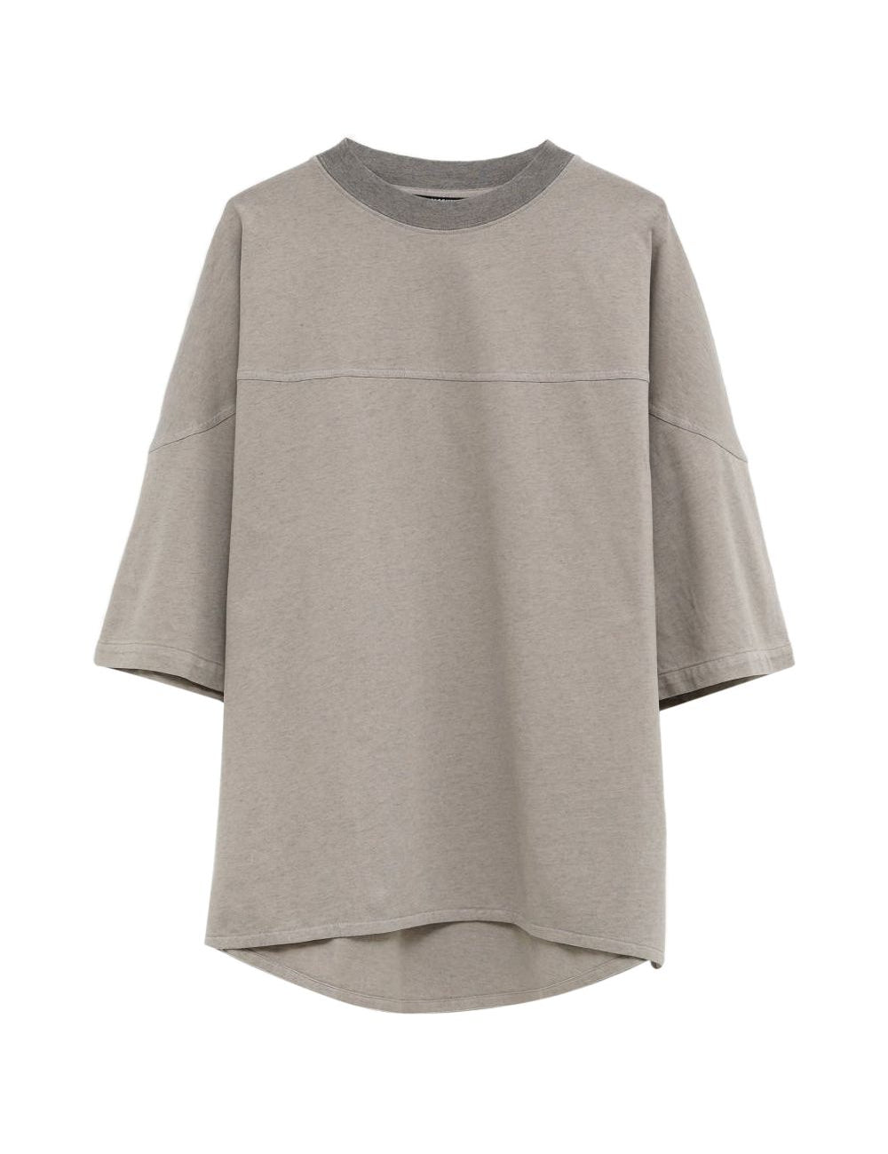T-shirt a manica corta in grigio Jacquemus - uomo 