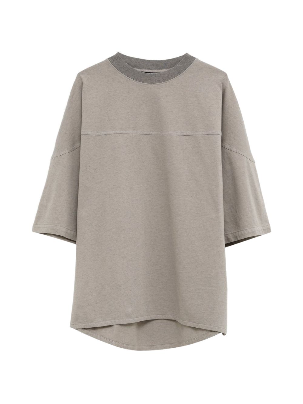 T-shirt a manica corta in grigio Jacquemus - uomo 