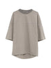 T-shirt a manica corta in grigio Jacquemus - uomo