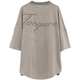 T-shirt a manica corta in grigio Jacquemus - uomo 