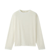 T-shirt Rond Carré a maniche lunghe in bianco Jacquemus - uomo 